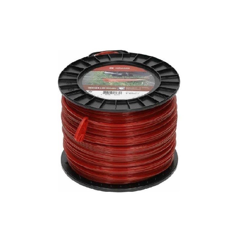 Fil nylon 3 mm carré