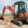 Mini-pelle 2.7t sur chenilles